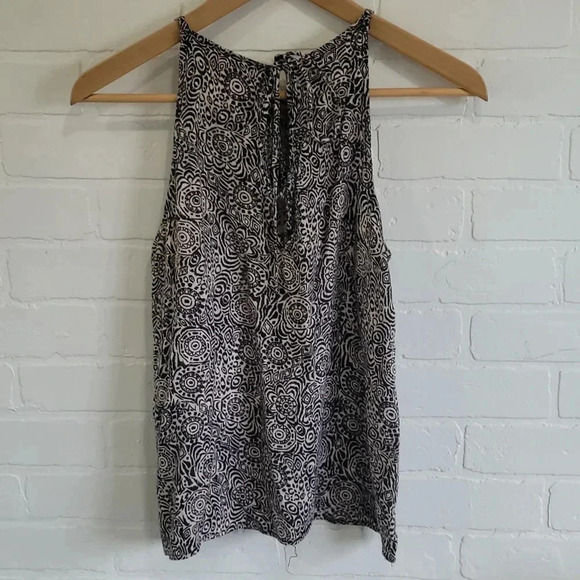 Anthropologie Staring at Stars brand - back & white Ethnic print tank - XSmall - Picture 3 of 3